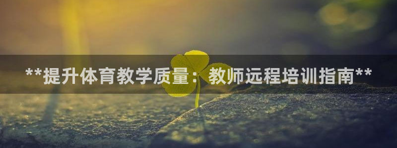 富联娱乐股东名单：**提升体育教学质量：教师远程培训