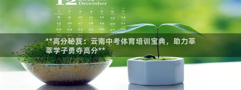富联智能科技学院：**高分秘笈：云南中考体育培训宝典
