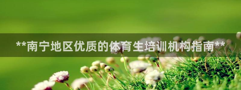 富联平台离7O777：**南宁地区优质的体育生培训机构指南*